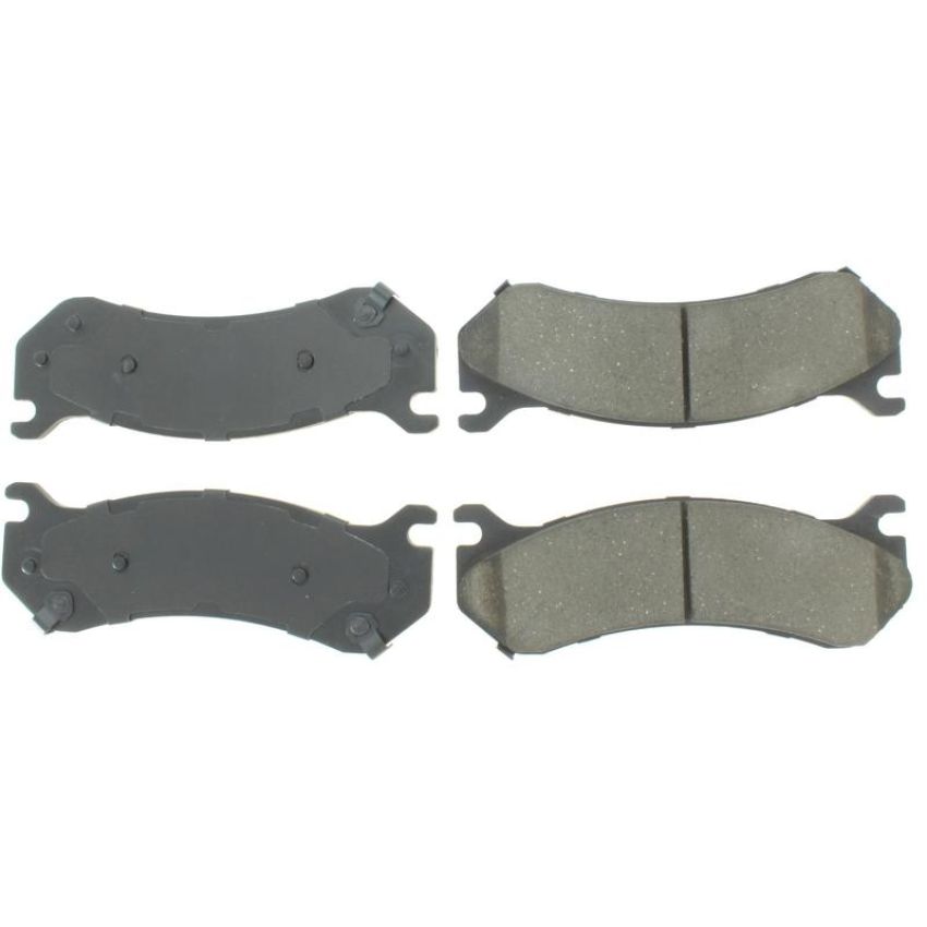 CENTRIC PARTS 301.07850 Centric Premium Ceramic Brake Pads with Shims and Hardware