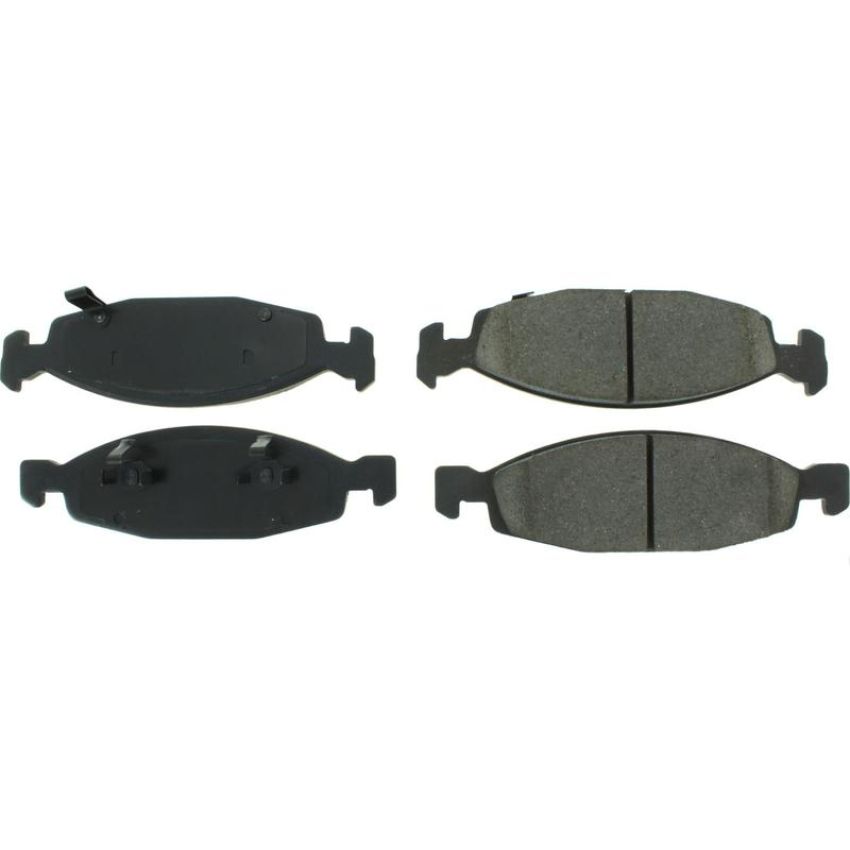 CENTRIC PARTS 301.07900 Centric Premium Ceramic Brake Pads with Shims and Hardware