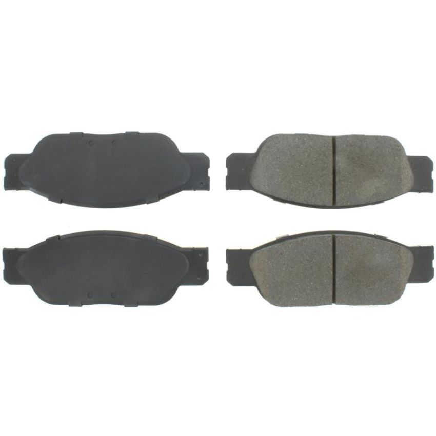 CENTRIC PARTS 301.08120 Centric Premium Ceramic Brake Pads with Shims and Hardware