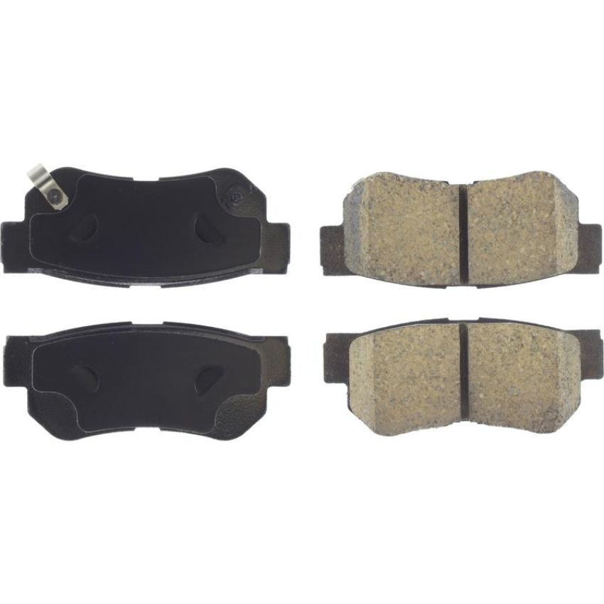 CENTRIC PARTS 301.08130 Centric Premium Ceramic Brake Pads with Shims and Hardware