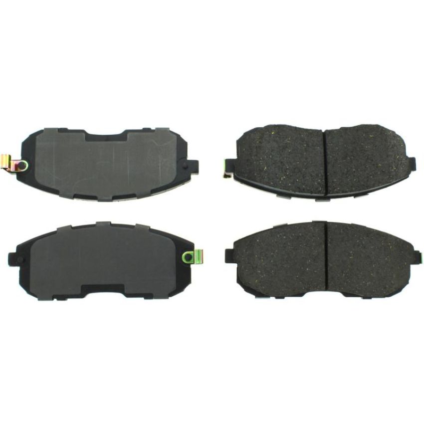 CENTRIC PARTS 301.08151 Centric Premium Ceramic Brake Pads with Shims and Hardware