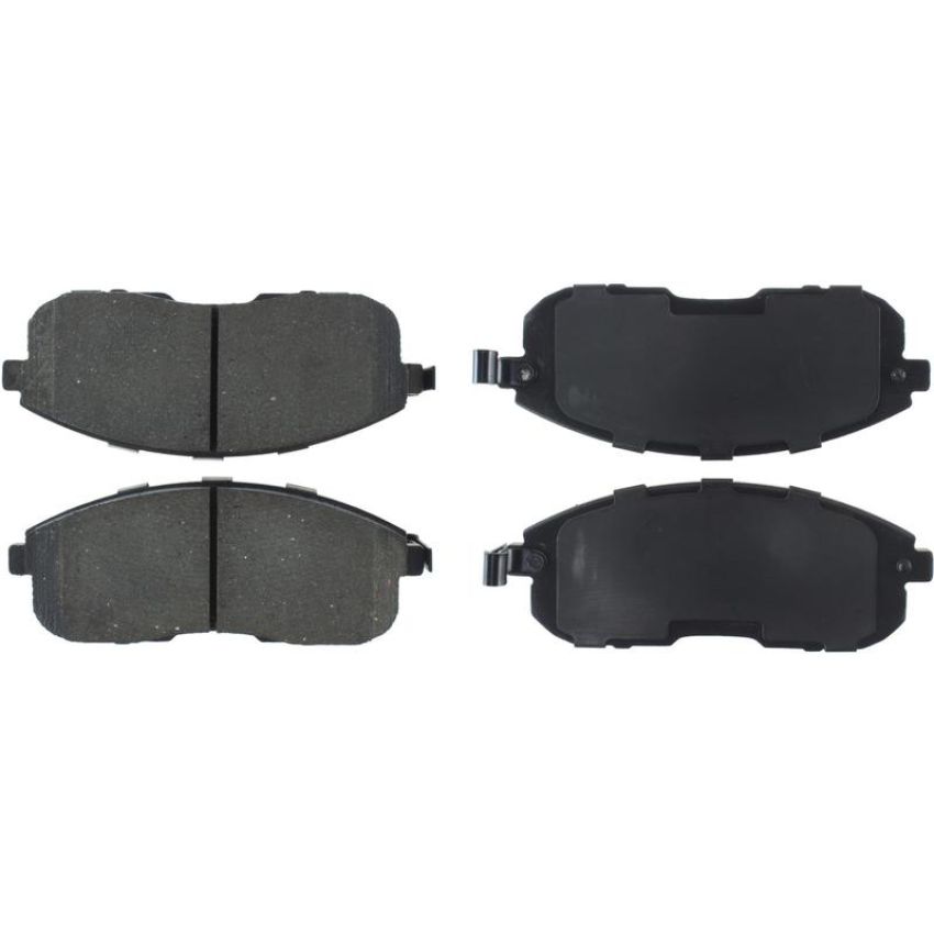 CENTRIC PARTS 301.08153 Centric Premium Ceramic Brake Pads with Shims and Hardware