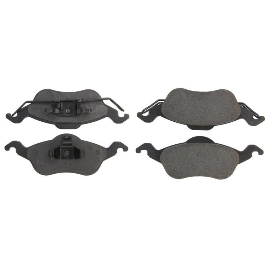 CENTRIC PARTS 301.08160 Centric Premium Ceramic Brake Pads with Shims and Hardware
