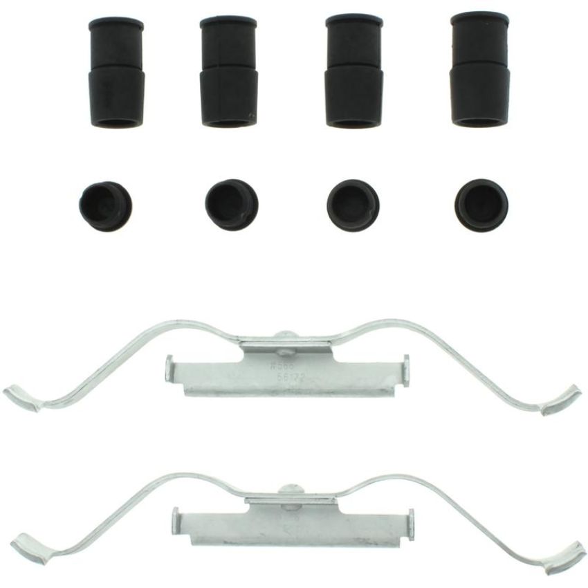 CENTRIC PARTS 301.08200 Centric Premium Ceramic Brake Pads with Shims and Hardware