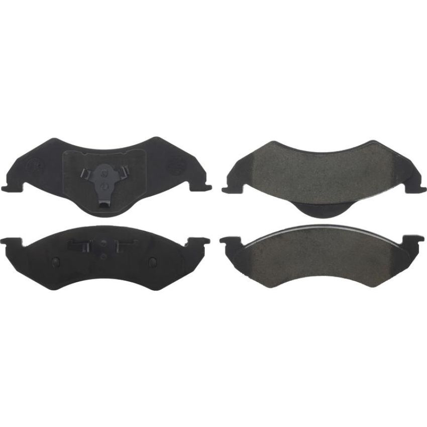CENTRIC PARTS 301.08200 Centric Premium Ceramic Brake Pads with Shims and Hardware