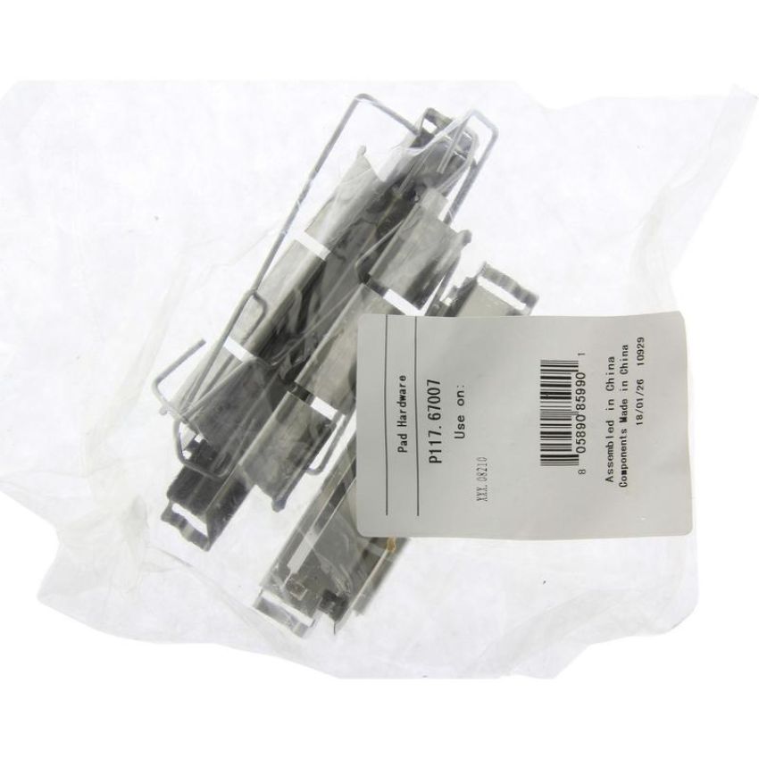 CENTRIC PARTS 301.08210 Centric Premium Ceramic Brake Pads with Shims and Hardware