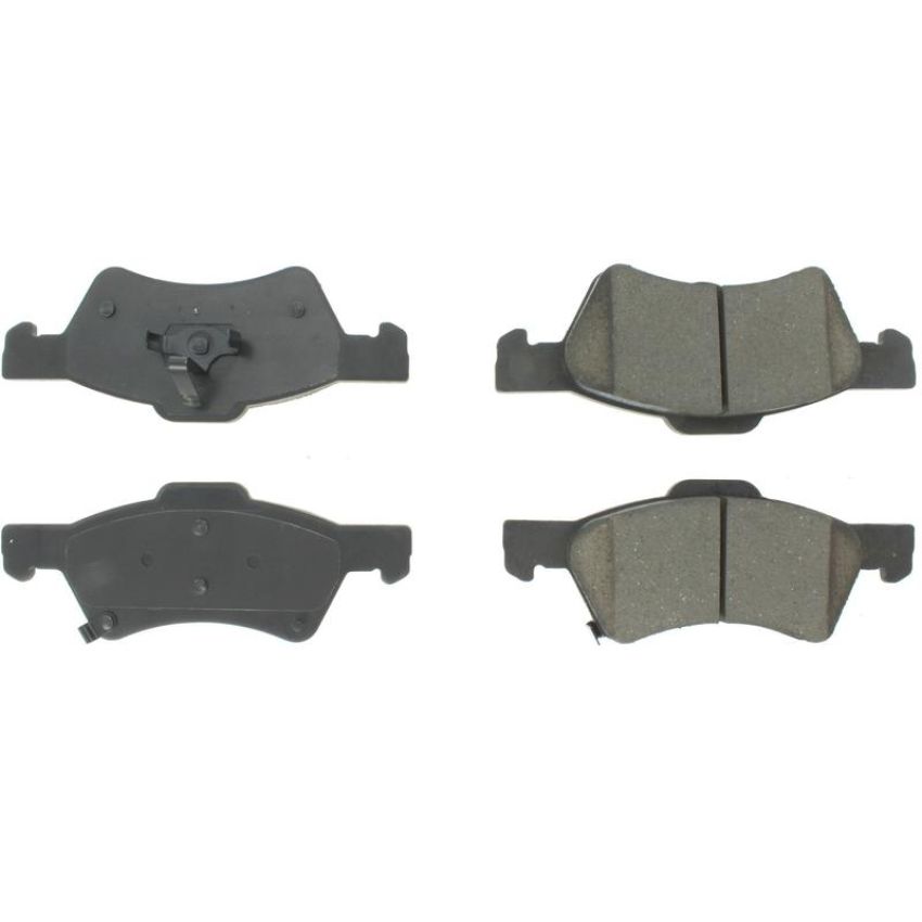 CENTRIC PARTS 301.08570 Centric Premium Ceramic Brake Pads with Shims and Hardware