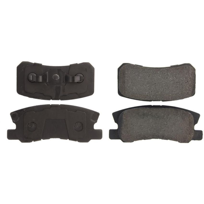 CENTRIC PARTS 301.08680 Centric Premium Ceramic Brake Pads with Shims and Hardware