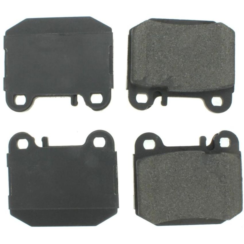 CENTRIC PARTS 301.08740 Centric Premium Ceramic Brake Pads with Shims and Hardware