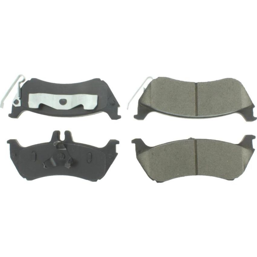 CENTRIC PARTS 301.08750 Centric Premium Ceramic Brake Pads with Shims and Hardware