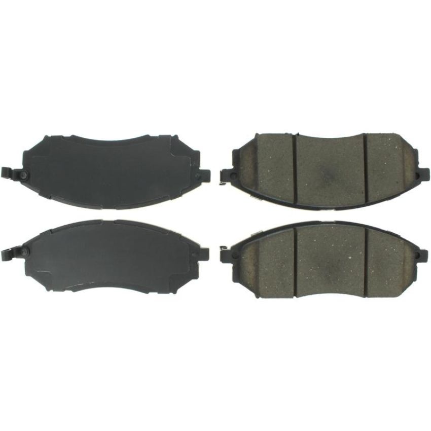CENTRIC PARTS 301.08880 Centric Premium Ceramic Brake Pads with Shims and Hardware