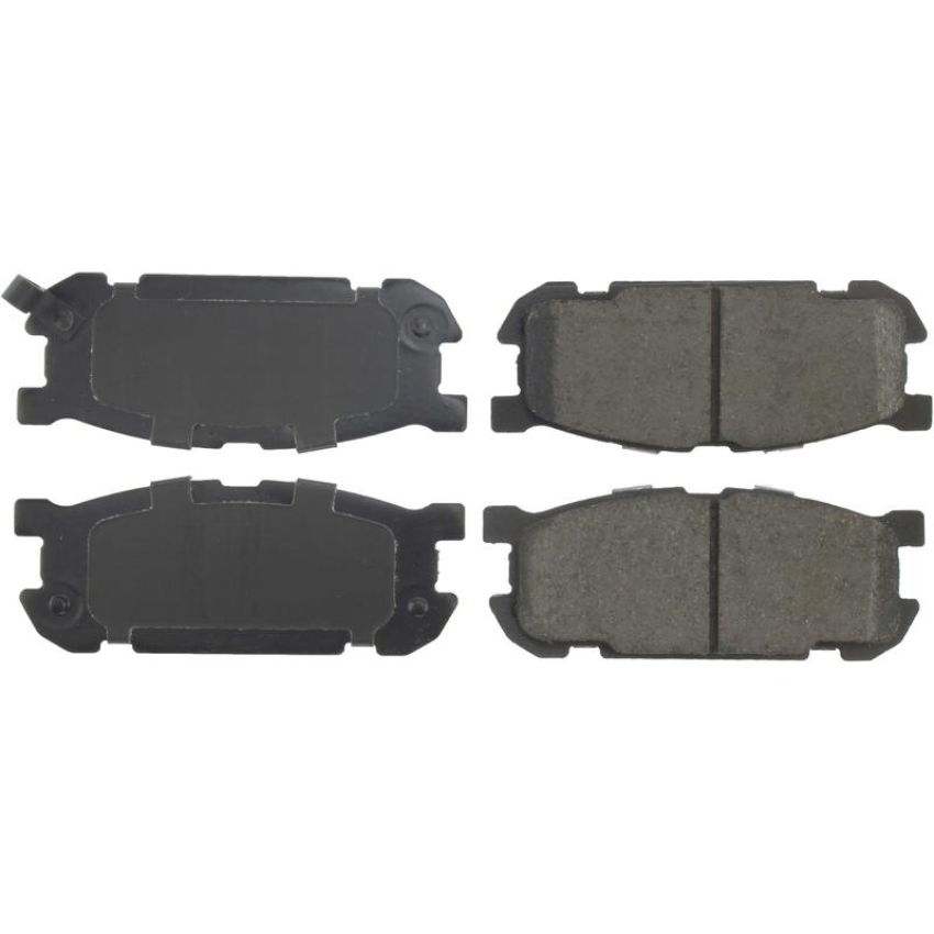 CENTRIC PARTS 301.08910 Centric Premium Ceramic Brake Pads with Shims and Hardware