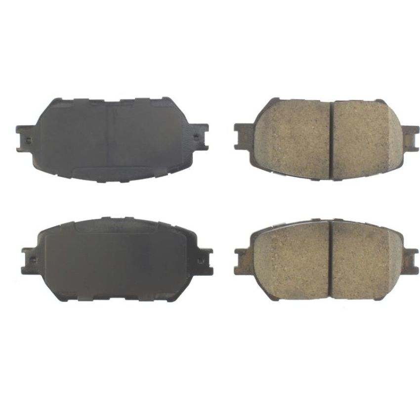 CENTRIC PARTS 301.09080 Centric Premium Ceramic Brake Pads with Shims and Hardware