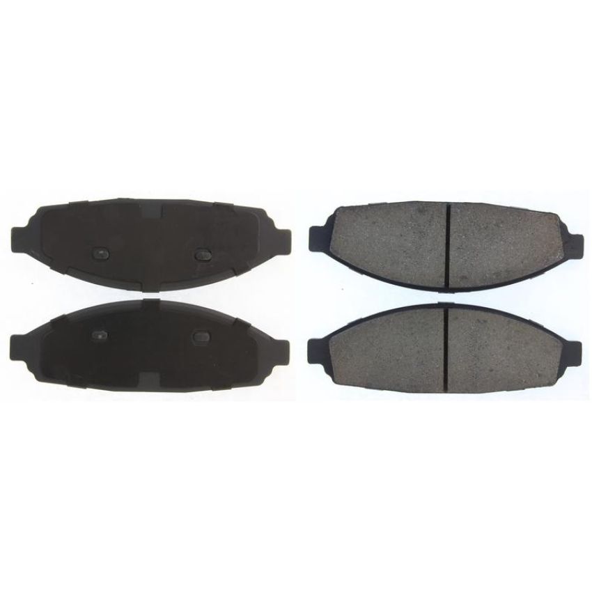 CENTRIC PARTS 301.09310 Centric Premium Ceramic Brake Pads with Shims and Hardware