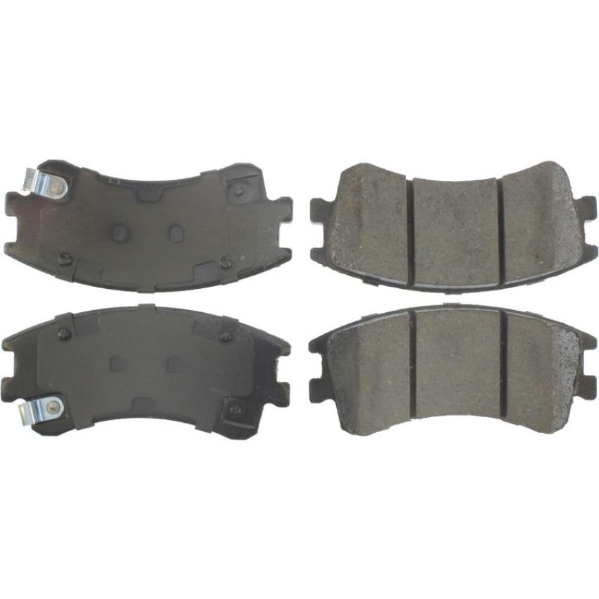 CENTRIC PARTS 301.09570 Centric Premium Ceramic Brake Pads with Shims and Hardware