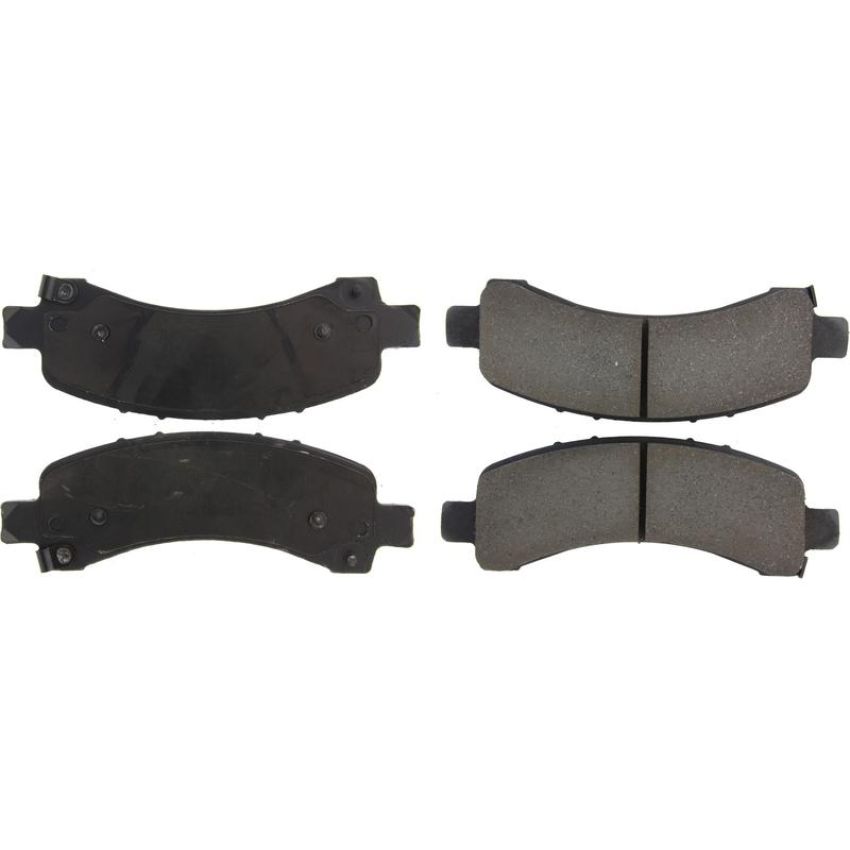 CENTRIC PARTS 301.09740 Centric Premium Ceramic Brake Pads with Shims and Hardware