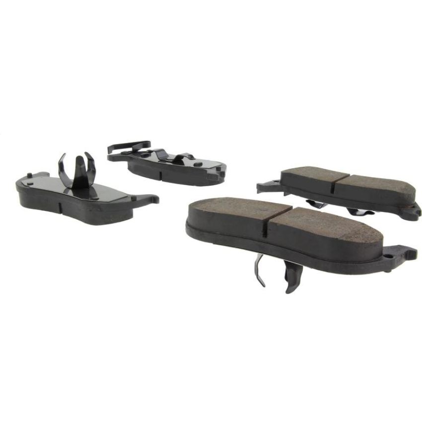CENTRIC PARTS 301.09980 Centric Premium Ceramic Brake Pads with Shims and Hardware