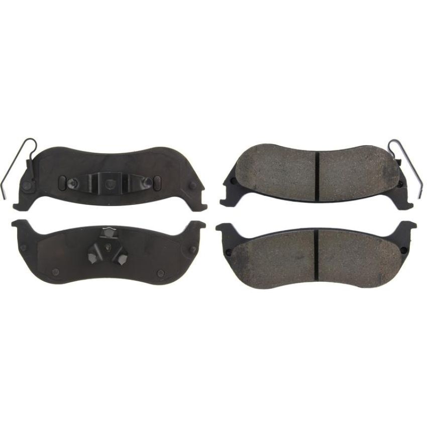 CENTRIC PARTS 301.09980 Centric Premium Ceramic Brake Pads with Shims and Hardware
