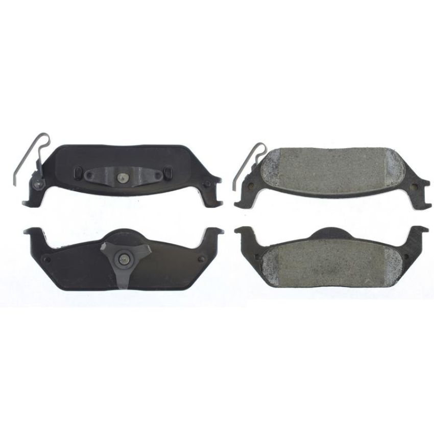 CENTRIC PARTS 301.10120 Centric Premium Ceramic Brake Pads with Shims and Hardware