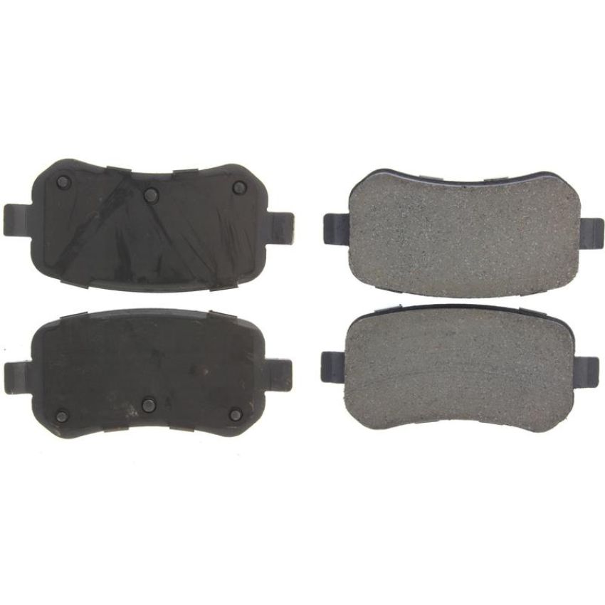 CENTRIC PARTS 301.10210 Centric Premium Ceramic Brake Pads with Shims and Hardware