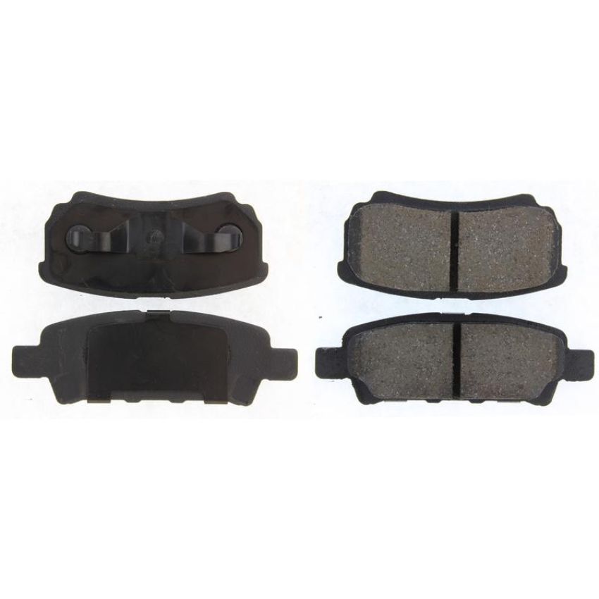 CENTRIC PARTS 301.10370 Centric Premium Ceramic Brake Pads with Shims and Hardware