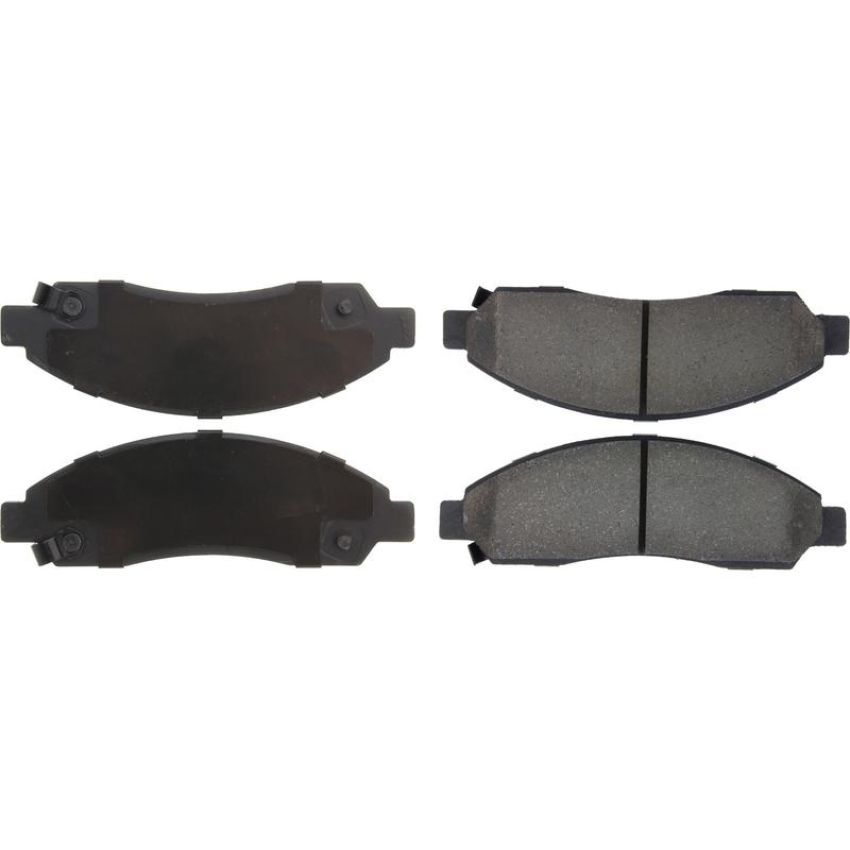 CENTRIC PARTS 301.10390 Centric Premium Ceramic Brake Pads with Shims and Hardware