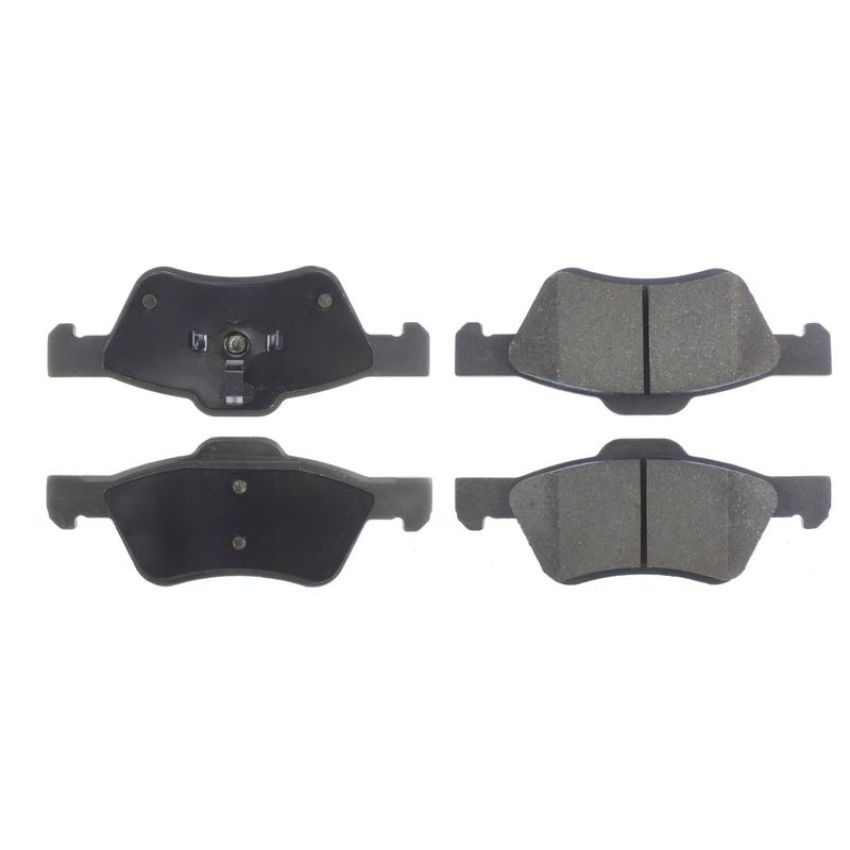 CENTRIC PARTS 301.10472 Centric Premium Ceramic Brake Pads with Shims and Hardware