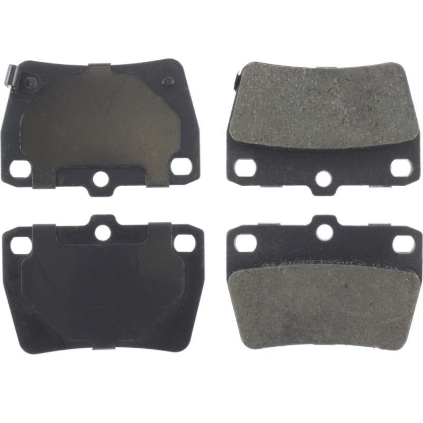 CENTRIC PARTS 301.10510 Centric Premium Ceramic Brake Pads with Shims and Hardware