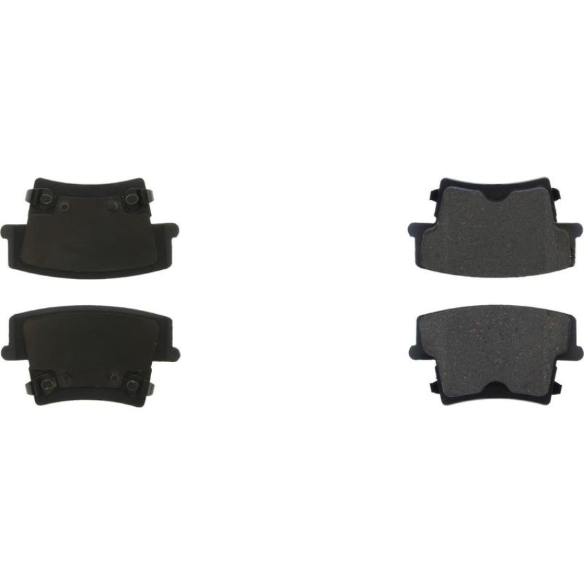 CENTRIC PARTS 301.10572 Centric Premium Ceramic Brake Pads with Shims and Hardware