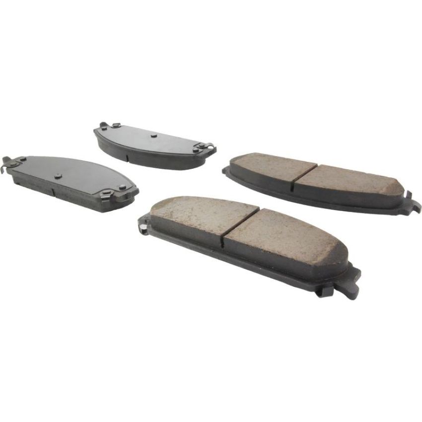 CENTRIC PARTS 301.10580 Centric Premium Ceramic Brake Pads with Shims and Hardware