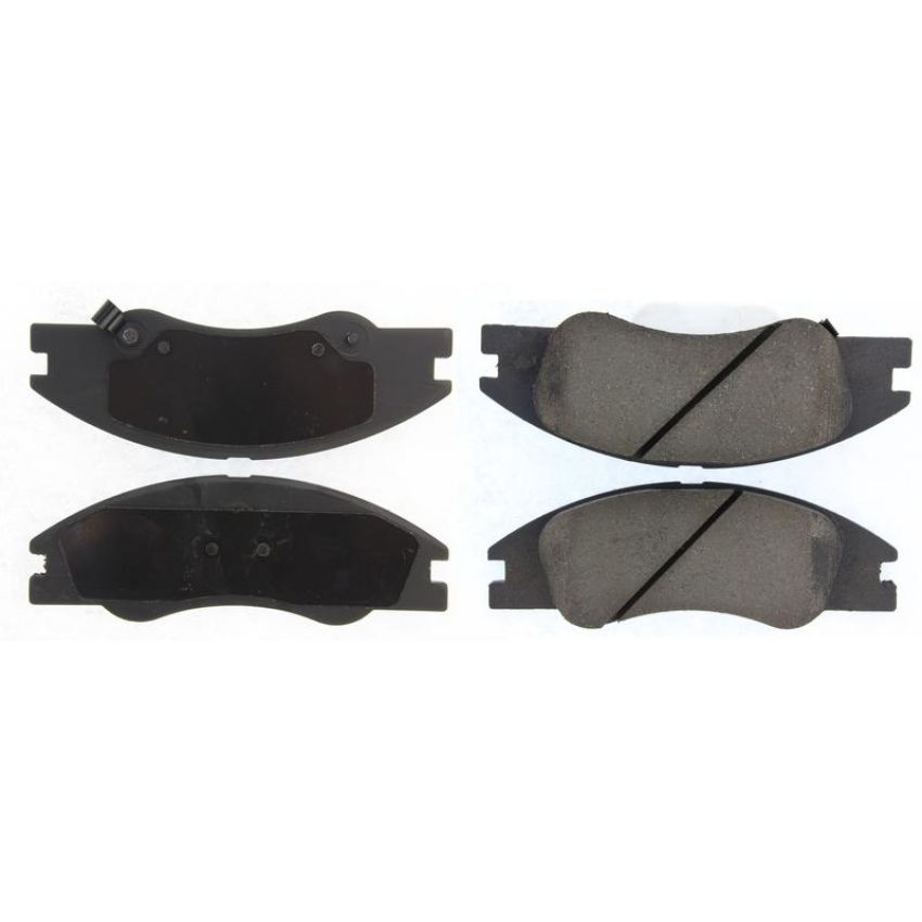 CENTRIC PARTS 301.10740 Centric Premium Ceramic Brake Pads with Shims and Hardware
