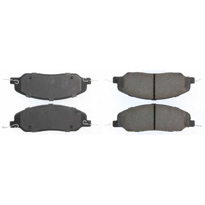 CENTRIC PARTS 301.10810 Centric Premium Ceramic Brake Pads with Shims and Hardware