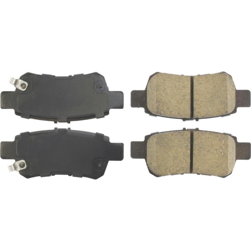 CENTRIC PARTS 301.10880 Centric Premium Ceramic Brake Pads with Shims and Hardware