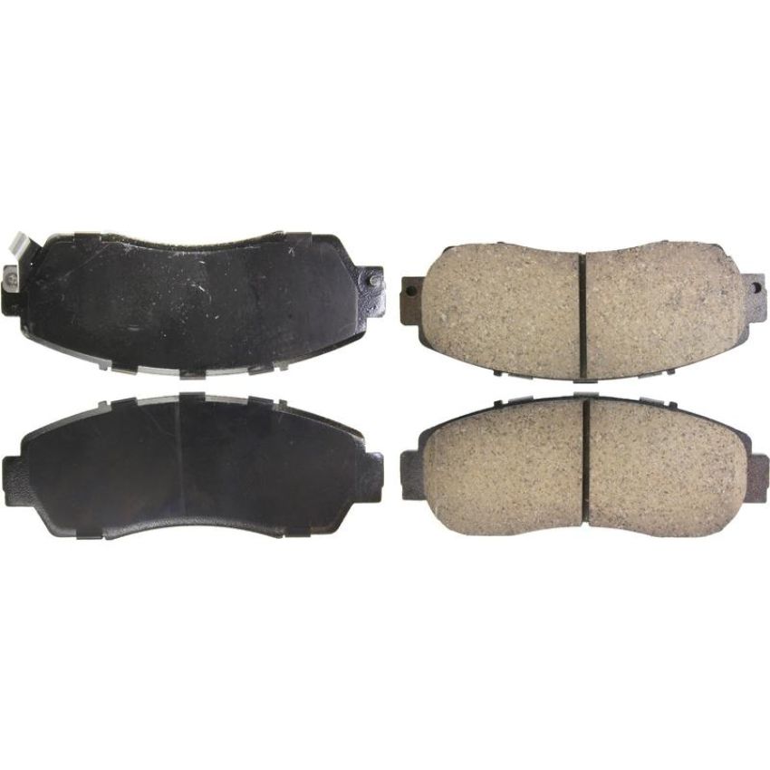 CENTRIC PARTS 301.10890 Centric Premium Ceramic Brake Pads with Shims and Hardware