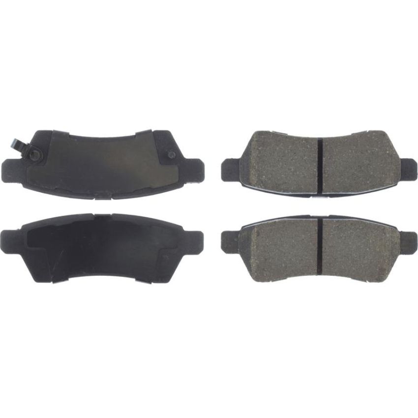 CENTRIC PARTS 301.11000 Centric Premium Ceramic Brake Pads with Shims and Hardware