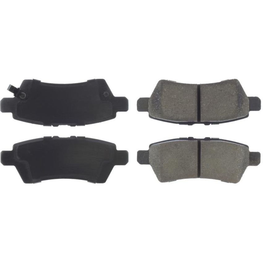 CENTRIC PARTS 301.11010 Centric Premium Ceramic Brake Pads with Shims and Hardware