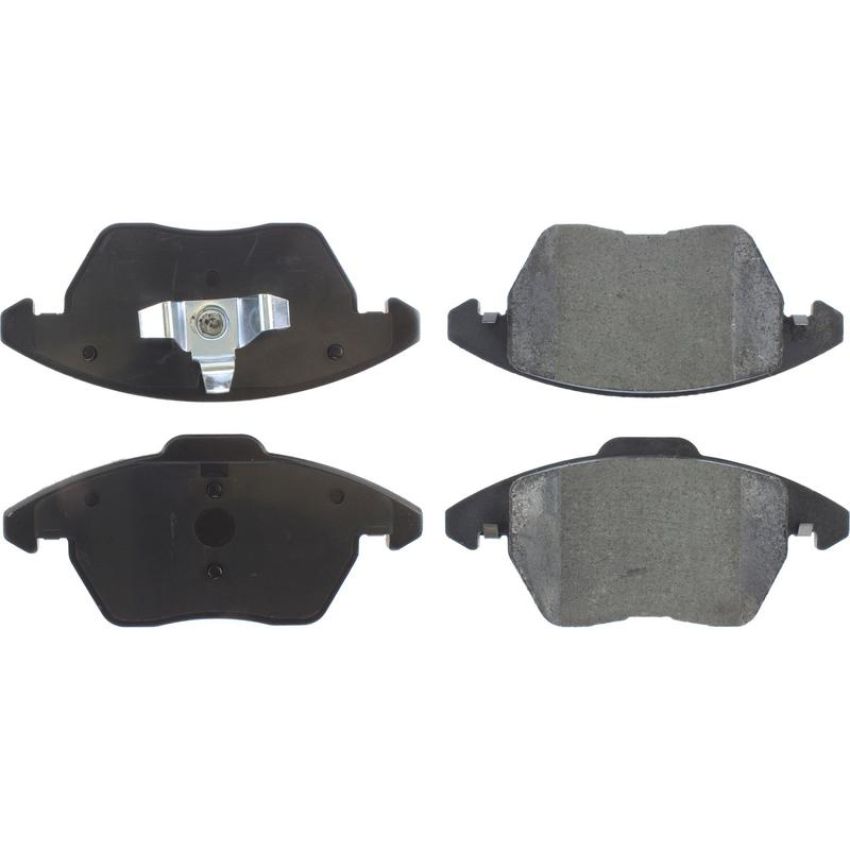 CENTRIC PARTS 301.11072 Centric Premium Ceramic Brake Pads with Shims and Hardware