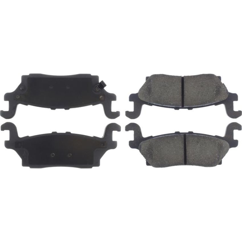 CENTRIC PARTS 301.11200 Centric Premium Ceramic Brake Pads with Shims and Hardware