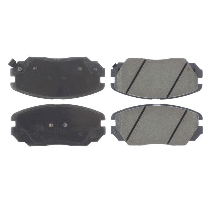 CENTRIC PARTS 301.11250 Centric Premium Ceramic Brake Pads with Shims and Hardware