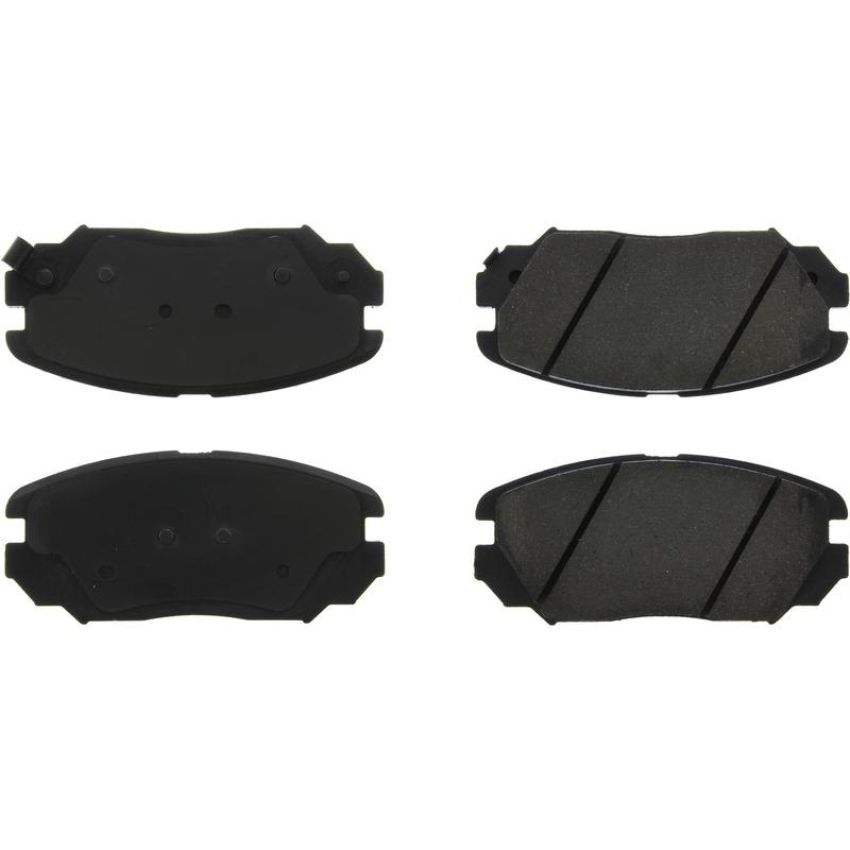 CENTRIC PARTS 301.11251 Centric Premium Ceramic Brake Pads with Shims and Hardware