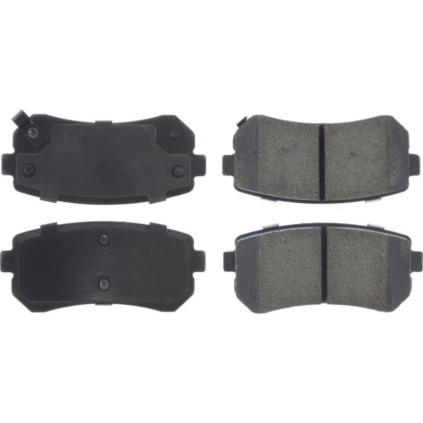 CENTRIC PARTS 301.11570 Centric Premium Ceramic Brake Pads with Shims and Hardware