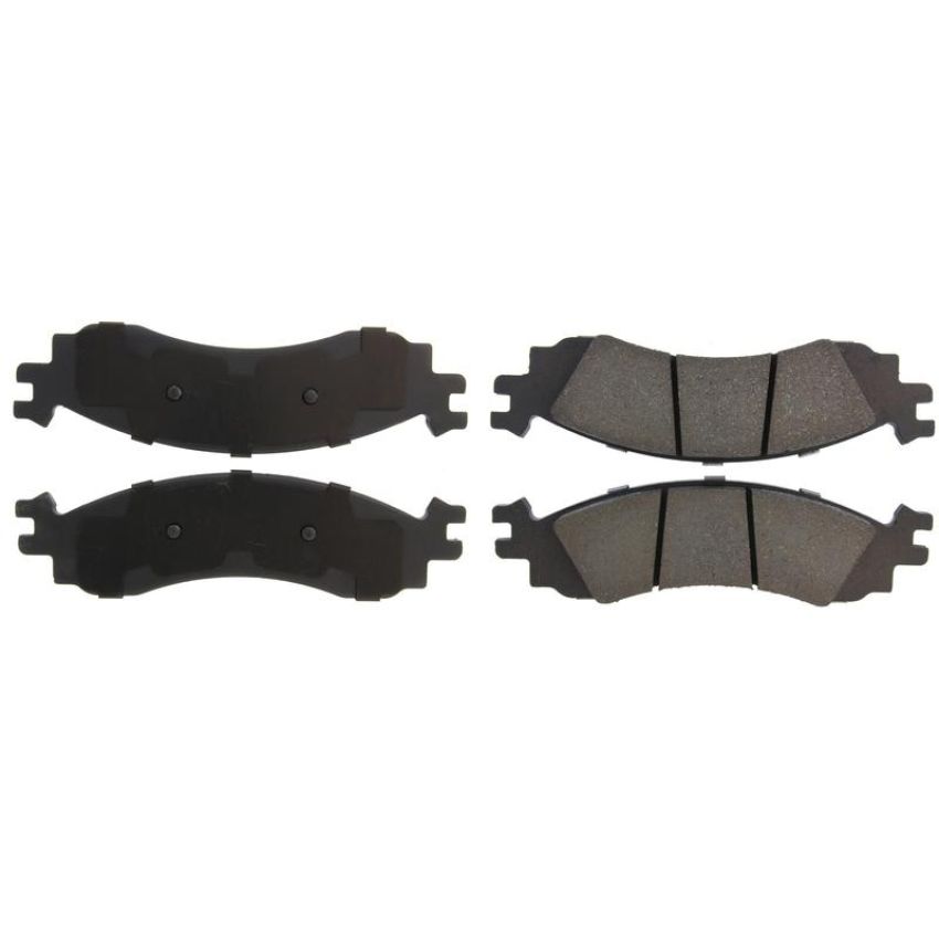 CENTRIC PARTS 301.11580 Centric Premium Ceramic Brake Pads with Shims and Hardware