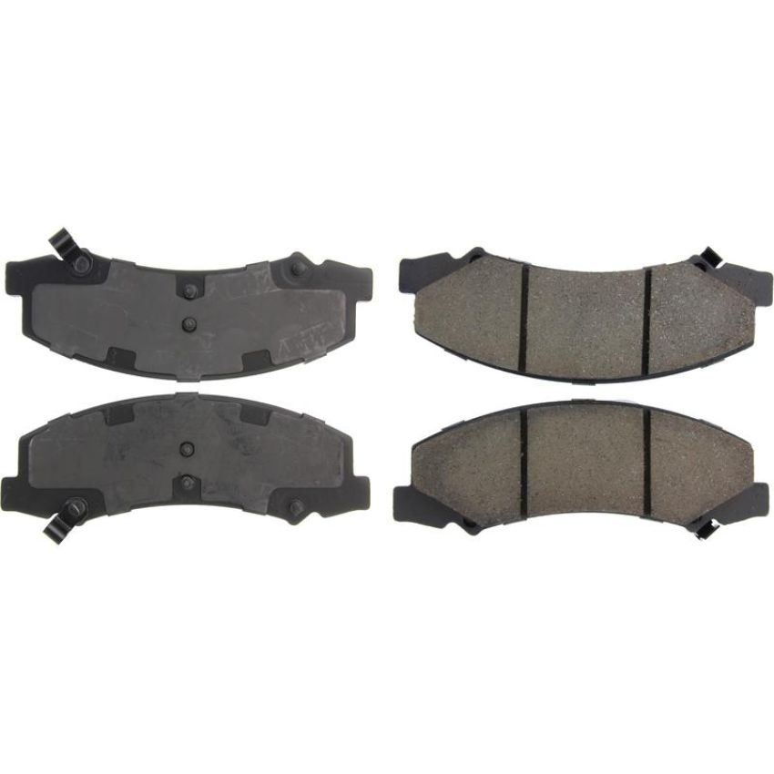 CENTRIC PARTS 301.11590 Centric Premium Ceramic Brake Pads with Shims and Hardware