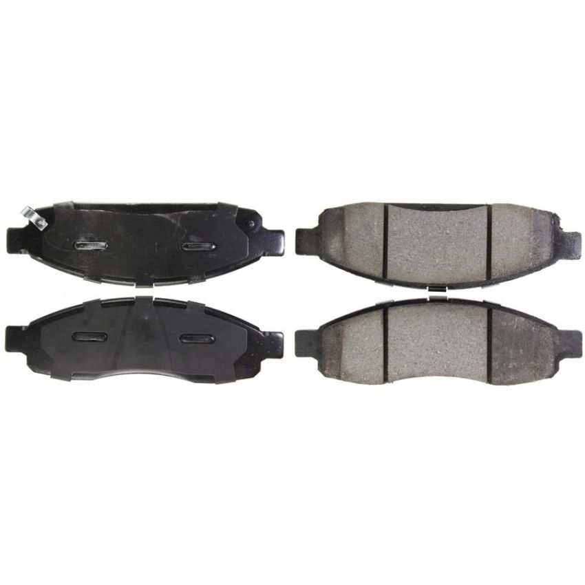 CENTRIC PARTS 301.11830 Centric Premium Ceramic Brake Pads with Shims and Hardware