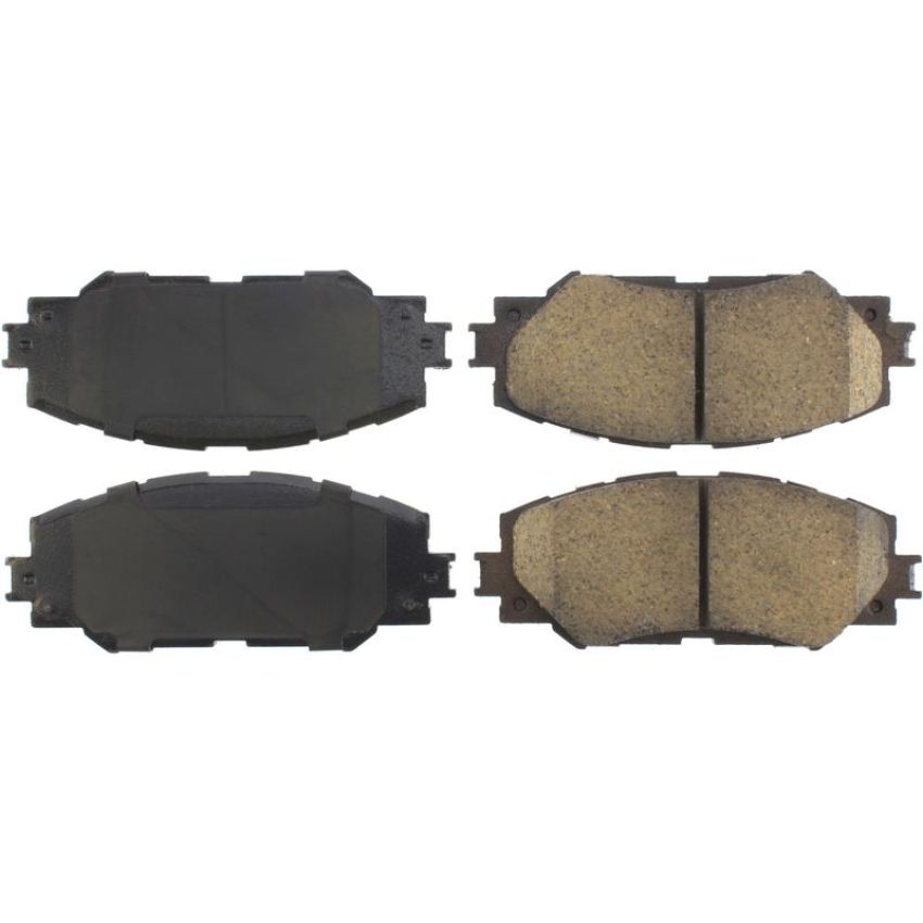 CENTRIC PARTS 301.12100 Centric Premium Ceramic Brake Pads with Shims and Hardware