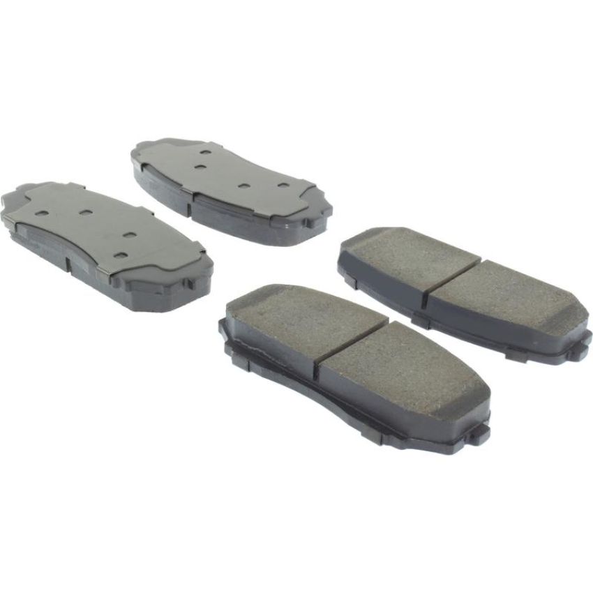 CENTRIC PARTS 301.12580 Centric Premium Ceramic Brake Pads with Shims and Hardware