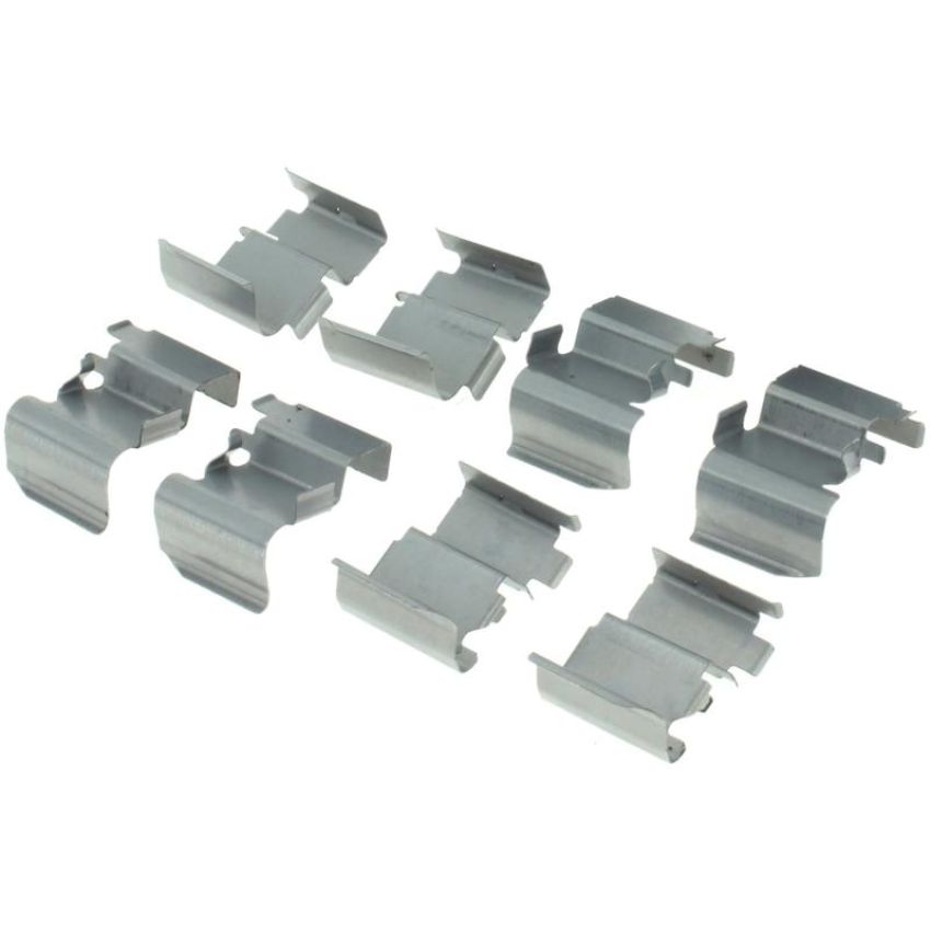 CENTRIC PARTS 301.12580 Centric Premium Ceramic Brake Pads with Shims and Hardware