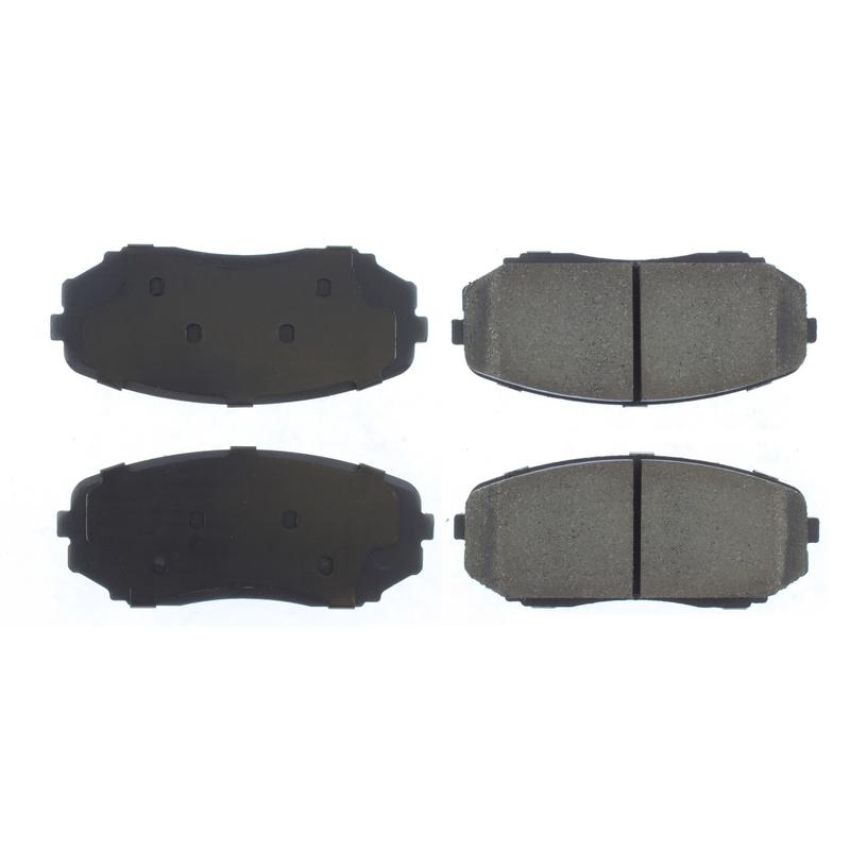 CENTRIC PARTS 301.12580 Centric Premium Ceramic Brake Pads with Shims and Hardware