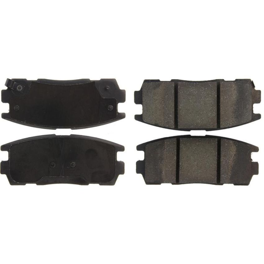 CENTRIC PARTS 301.12750 Centric Premium Ceramic Brake Pads with Shims and Hardware