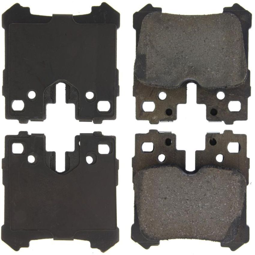 CENTRIC PARTS 301.12830 Centric Premium Ceramic Brake Pads with Shims and Hardware